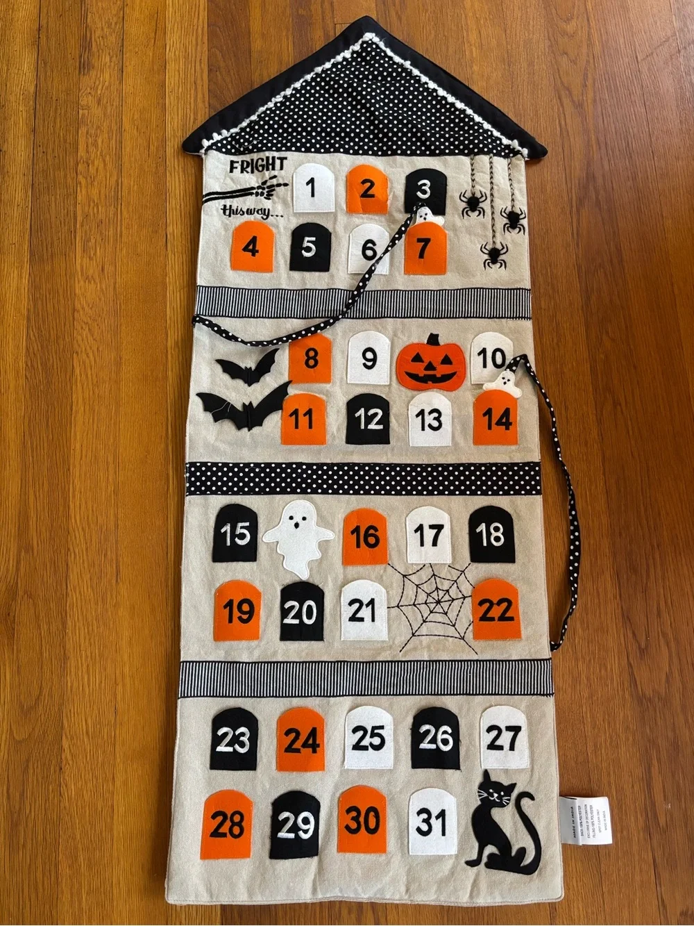 Halloween Countdown Advent Calendar